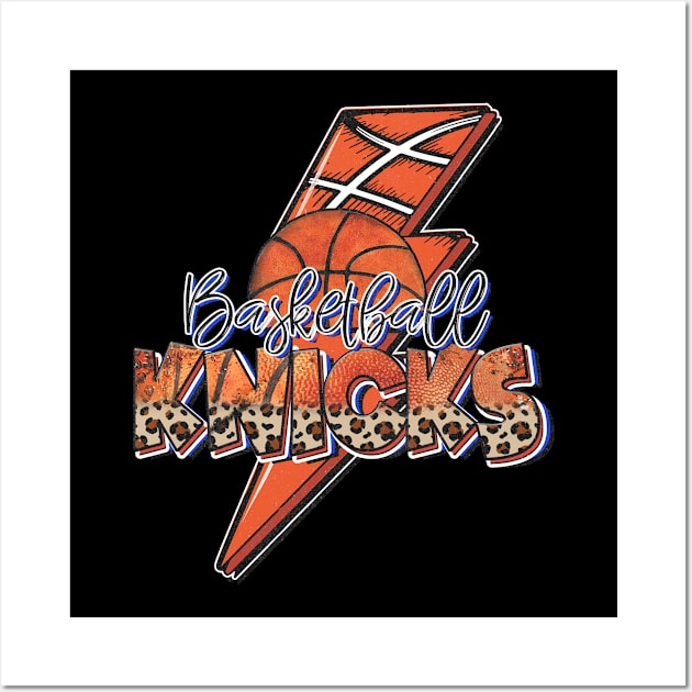 Classic Teams Name Proud Knicks Retro Beautiful Basketball Wall Art by Toxsic Perky